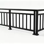 Aluminium alloy guardrail