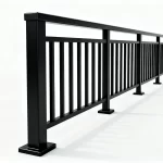 Aluminium alloy guardrail