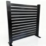 Aluminium alloy guardrail