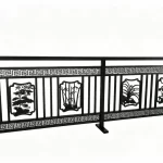 Aluminium alloy guardrail