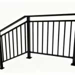 Aluminium alloy guardrail