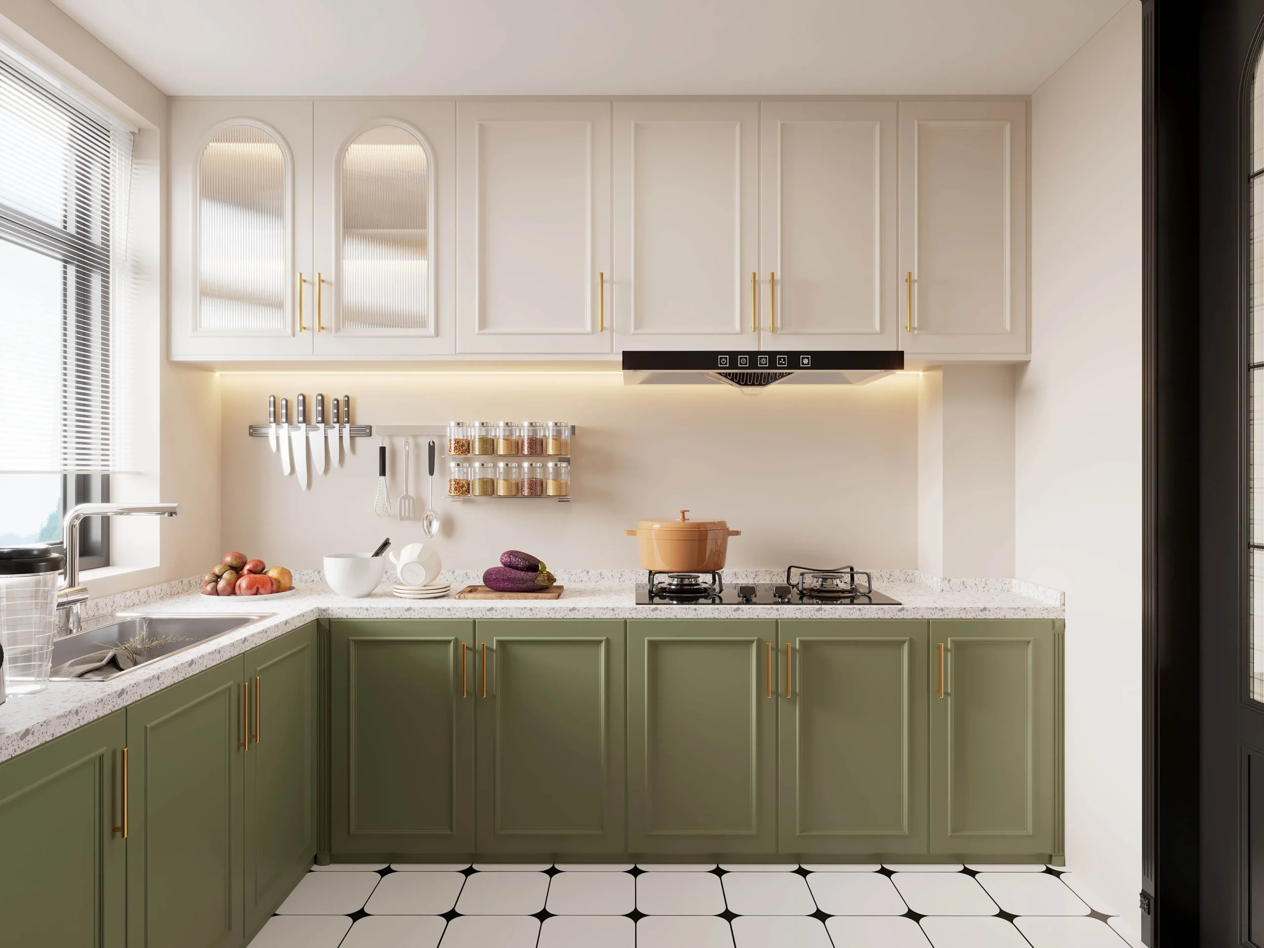 Aluminum Alloy Kitchen Cabinet: Durable, Stain-Proof & Eco-Friendly Kitchen Essential
