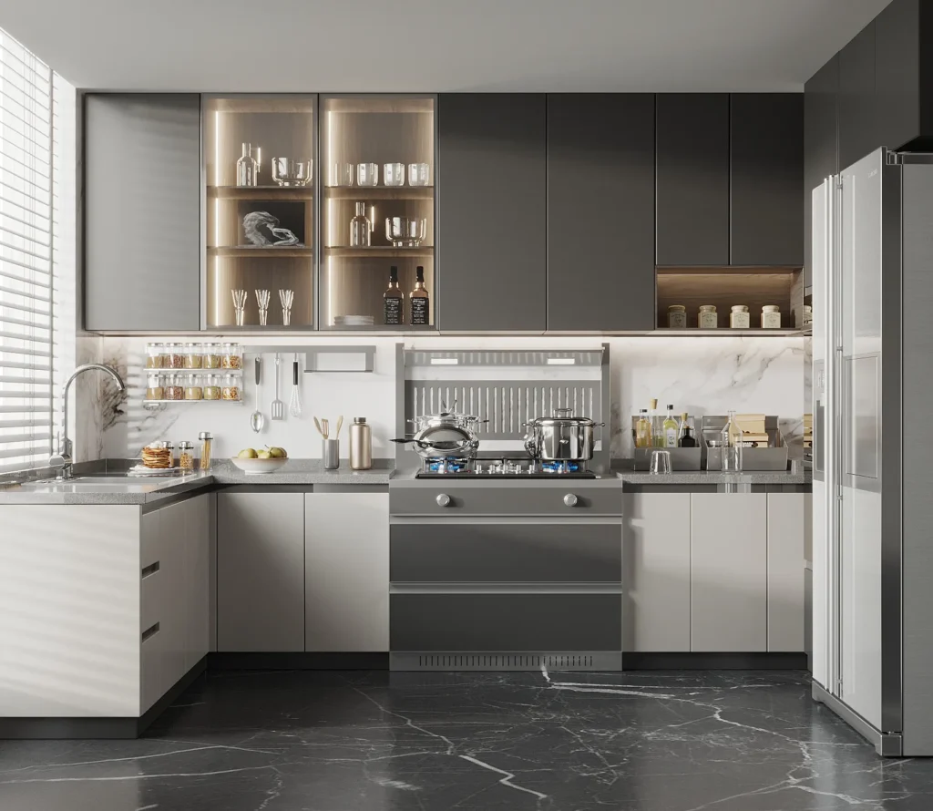 Waterproof aluminium alloy cabinets