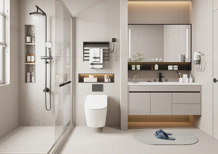 How Is an Aluminum Bathroom Vanity Made? From Aluminum Panels to the Finished Cabinet