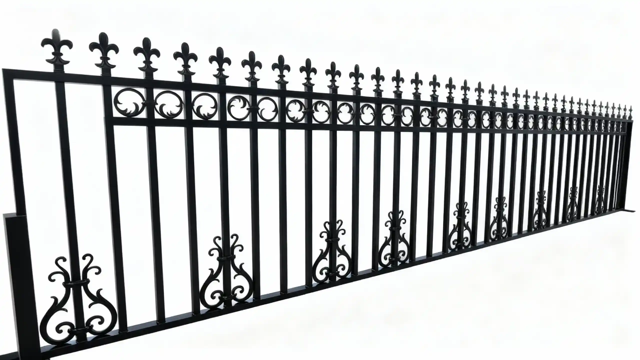 Why Black Ornamental Metal Fence Is The Top Choice For Villa & Garden Boundary?